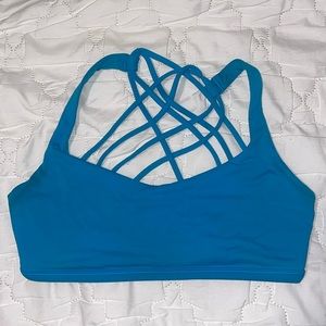 Electric Blue Lululemon sport bra